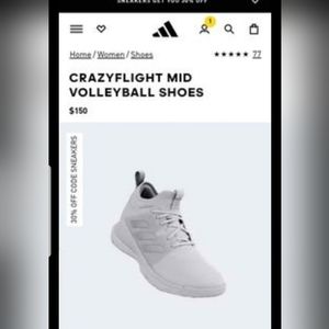 Adidas Crazyflight Volleyball Shoes